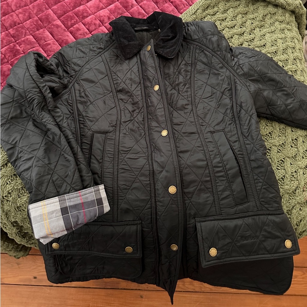 Black Quilted Women's Jacket